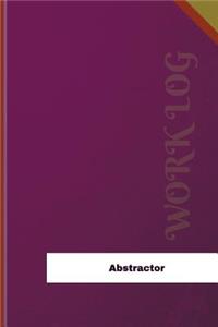 Abstractor Work Log
