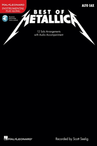 Best of Metallica - Instrumental Solos for Alto Sax Book/Online Audio