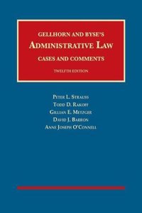 Administrative Law, Cases and Comments