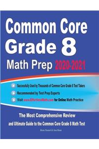 Common Core Grade 8 Math Prep 2020-2021