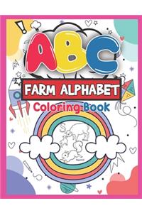 ABC Farm Alphabet Coloring Book
