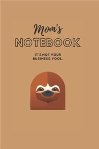 Mom's Notebook