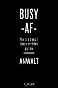 Notizbuch für Anwälte / Anwalt / Anwältin