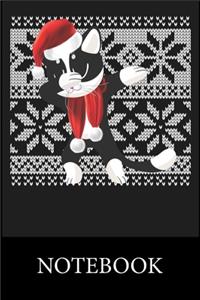 Cat Christmas Notebook