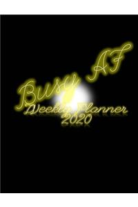 Busy AF Weekly Planner Notebook