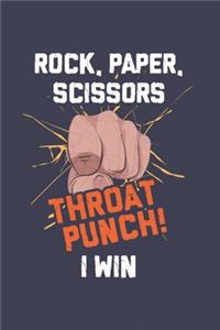 Rock, Paper, Scissors Throat Punch! I Win