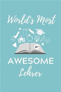 World's Most Awesome Lehrer
