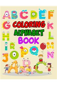 Coloring Alphabet Book