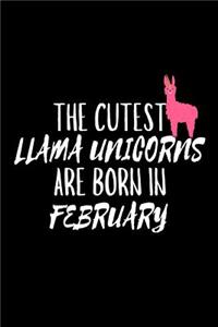 The Cutest Llama Unicorns Are Born In February