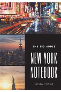 New-York Notebook: College Ruled Line Paper to Use as Notebook, Travel Journal