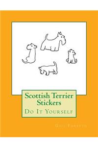 Scottish Terrier Stickers: Do It Yourself