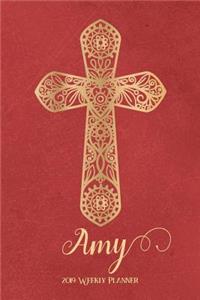 2019 Weekly Planner, Amy