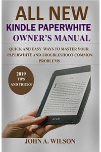 All-New Kindle Paperwhite Owner's Manual