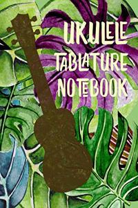 Ukulele Tablature Notebook