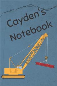 Cayden's Notebook