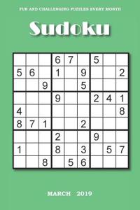 Sudoku: March, 2019