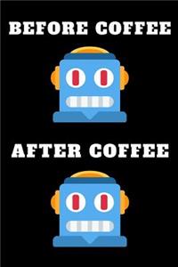 Before Coffee - After Coffee Journal