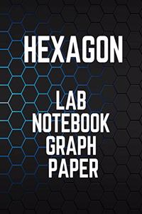 Hexagon Lab Notebook Graph Paper