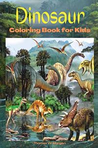 Dinosaur Coloring Book for Kids
