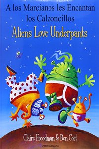 Aliens Love Underpants in Spanish & English