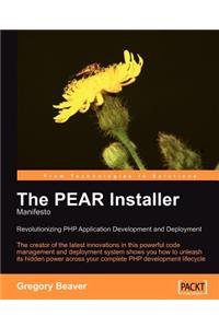 PEAR Installer Manifesto