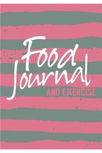 Food Journal And Exercise