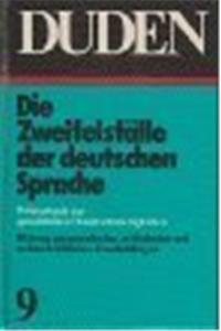 Duden, Zweifelsfalle der deutschen Sprache