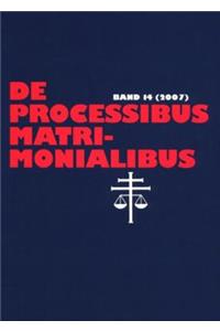 de Processibus Matrimonialibus