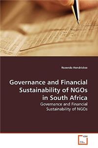 Governance and Financial Sustainability of NGOs in South Africa