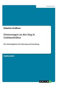 Erinnerungen an den Sieg in Grabinschriften