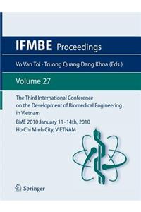 Third International Conference on the Development of Biomedical Engineering in Vietnam