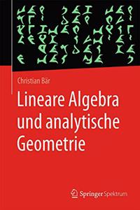 Lineare Algebra Und Analytische Geometrie