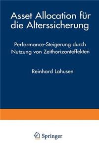 Asset Allocation für die Alterssicherung