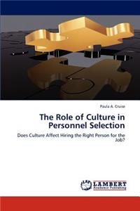 Role of Culture in Personnel Selection