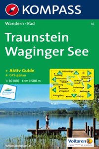 16: Traunstein - Waginger See 1:50, 000