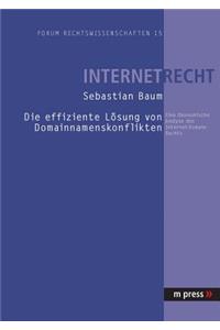 Die Effiziente Loesung Von Domainnamenskonflikten