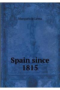 Spain Since 1815