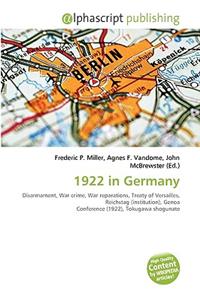1922 in Germany