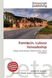 Pamia'cin, Lubusz Voivodeship