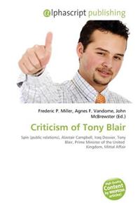 Criticism of Tony Blair