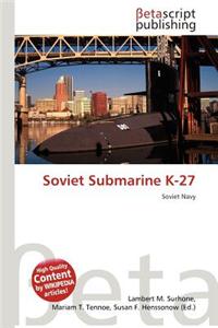 Soviet Submarine K-27