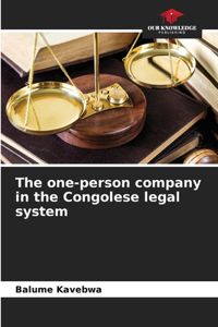 one-person company in the Congolese legal system