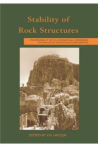 Stability of Rock Structures