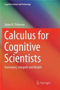 Calculus for Cognitive Scientists