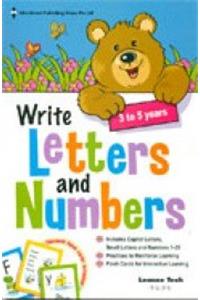 Write Lettesr & Numbers