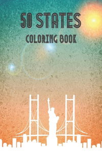 50 States Coloring Book