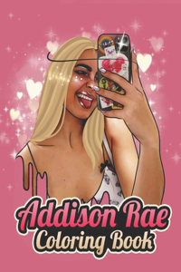 Addison Rae Coloring Book