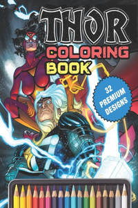 Thor Coloring Book