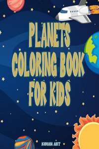 Planets Coloring Book