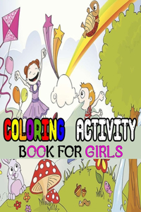 Coloring Activity Book For Girls